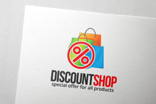 Capture Every Sale: The Discount Shop Logo Identity