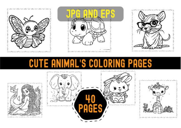 Cute Animal Coloring Pages for Kids: Unlocking Creative Potential