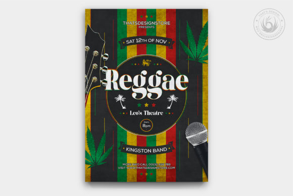 Designing Vibrant Events: The Reggae Music Flyer Template