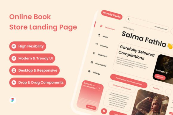 Novelty Books Dashboard: Your Literary Command Center